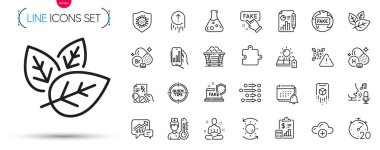 Bulut bilgisayar paketi, QR kodu ve kimya laboratuarı simgeleri. H vitamini, güneş koruması, piktogram simgeleri dahil. Reçeteli ilaçlar, Yoga, uyarı işaretleri. Zamanlayıcı. Vektör