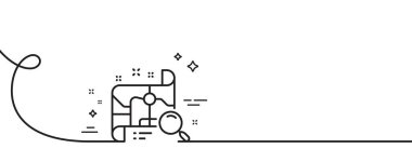Harita çizgisi simgesi ara. Kıvrımlı tek bir çizgi. Adres işaretini bul. Haritada tek bir taslak şerit ara. Döngü eğrisi modeli. Vektör