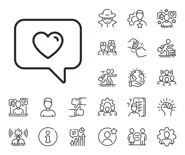 Symbole Chat Amour Spécialiste Médecin Concours Emploi Esquissent Icônes Heart — Image vectorielle