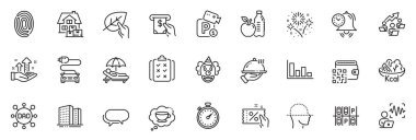 Otomobil şarjı olarak simgeler, Sunbed ve uygulama için takım çalışması çizelgesi simgeleri arasında Binalar, Zamanlayıcı, Dao ana hatları ince simge web seti bulunmaktadır. Havai fişekler, ev işi, parmak izi fotoğrafı. Ses dalgası. Vektör