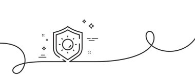 Güneş koruma hattı simgesi. Kıvrımlı tek bir çizgi. UV koruma işareti. Güneş kremi etkisi sembolü. Güneş korumalı tek şerit. Döngü eğrisi modeli. Vektör
