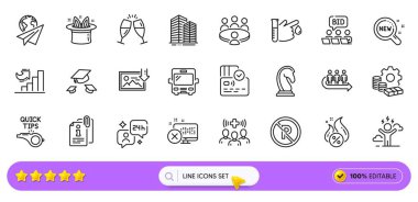 Park yeri yok, online açık artırma ve web uygulaması için yeni ürün satışı simgeleri yok. Bir sürü tıbbi personel, para, pazarlama stratejisi ikonları. Kağıt uçak, reddetme izni, kan bağışı işaretleri. Vektör