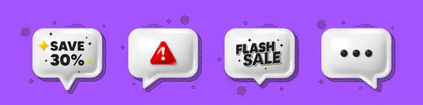 Biete Icons Für Sprechblasen Sparen Sie Prozent Rabatt Verkauf Discount lizenzfreie Stockvektoren
