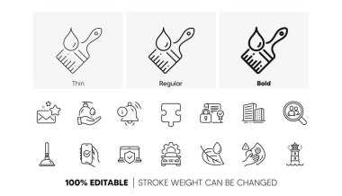 Binalar, Arama çalışanları ve Laptop sigorta şirketleri ikonları. Güvenlik sözleşmesi, Pompa, araba servisi ikonu. Ellerinizi yıkayın, fırçalayın, resim çekin. Onaylanmış uygulama, deniz feneri, favori posta. Vektör