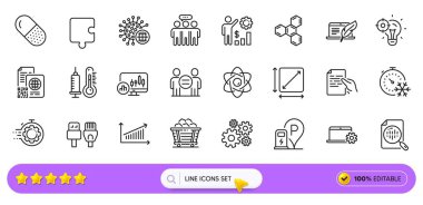 Atom çekirdeği, Cogwheel ve Seo web uygulaması için fikir simgeleri. Bir paket Coal Tramvay, Etik, QR kod resim simgeleri. Belge, telif hakkı dizüstü bilgisayarı, çalışanların varlık tabelaları. Defter servisi. Vektör