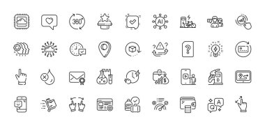 Kazanan podyum, hareketli jest ve su geçirmez çizgi simgeleri yok. Al, Soru ve Cevap, Harita iğne simgeleri. Doğru cevap, Cüzdan, Grafik çizelgesi web simgesi. Vektör