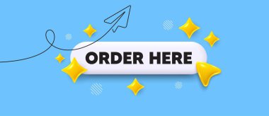 Arama barına sipariş verin. Düzlem çizgisi simgesini paylaş. Sipariş verin. Şimdi ilan levhasını al. İş teklifi sembolü. 3 boyutlu ışıltılı arama tuşu. Vektör