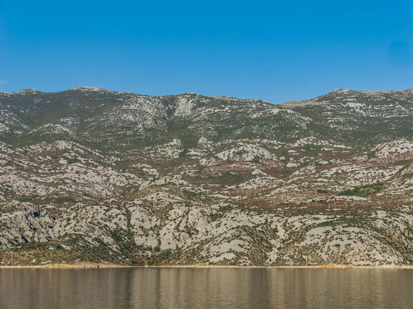 Panoramic View Middle Velebit Channel Port Zigljen — Stock Photo, Image