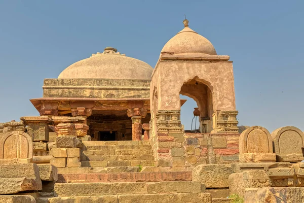 ラジャスタン州の歴史的村AbhaneriにあるHarshat Mata寺の古代遺跡インド — ストック写真