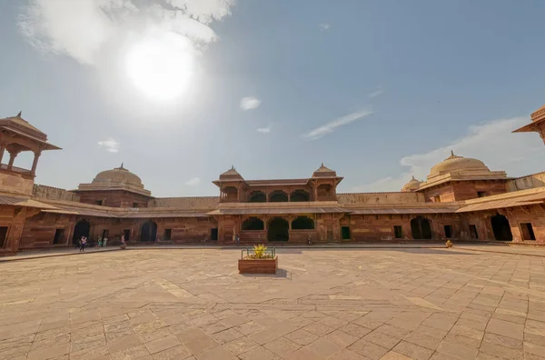 Fatehpur Sikri India March 2018 Visview Historical Remains Panch Mahal — 图库照片