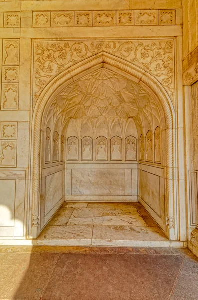 Agra India Marzo 2018 Restos Agra Fort Unesco Patrimonio Humanidad — Foto de Stock
