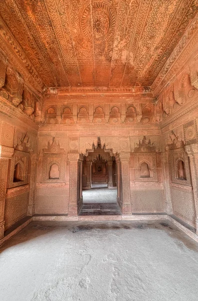 Fatehpur Sikri India Marca 2018 Pokój Świątyni Przy Historycznych Szczątkach — Zdjęcie stockowe