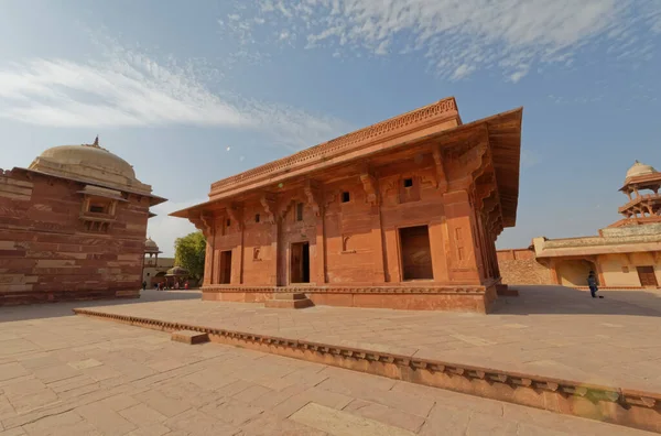 印度北方邦Fatehpur Sikri Panch Mahal的历史遗迹 — 图库照片
