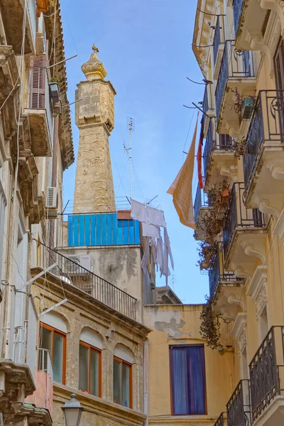 Bari Italien September 2019 Enge Straße Der Altstadt — Stockfoto