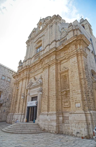 Bari Italia Septiembre 2019 Iglesia Santa Teresa Los Hombres Centro — Foto de Stock