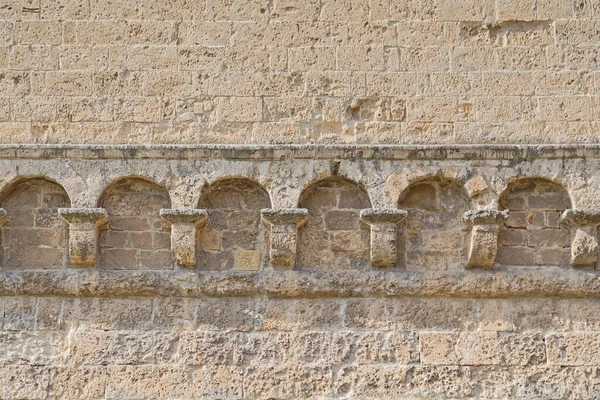 Schwäbische Burg Oder Castello Svevo Ein Mittelalterliches Wahrzeichen Apuliens Bari — Stockfoto