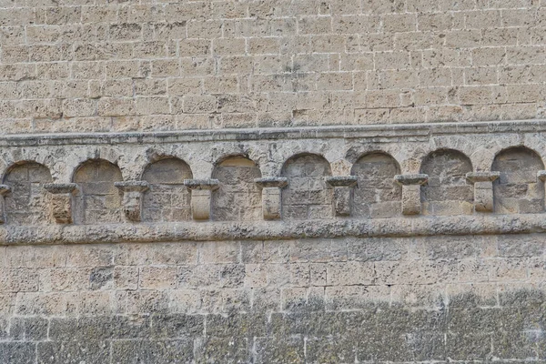 Castillo Suabia Castello Svevo Hito Medieval Apulia Bari Italia — Foto de Stock