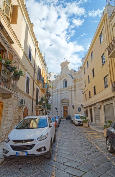 Bari Italy September 2019 Narrow Street Old City Center — Stock Photo, Image