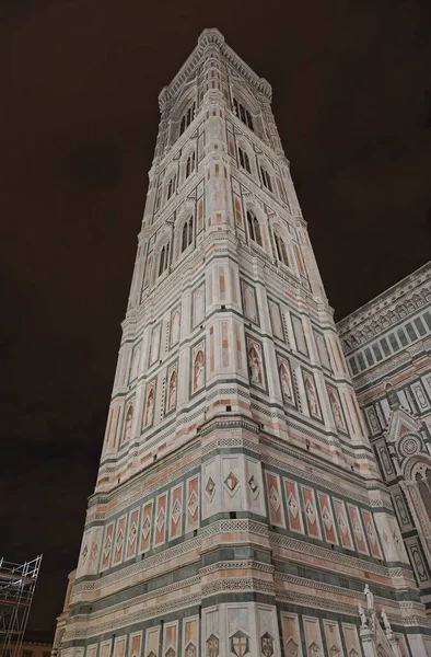 Toren Detail Van Duomo Kathedraal Van Santa Maria Del Fiore — Stockfoto