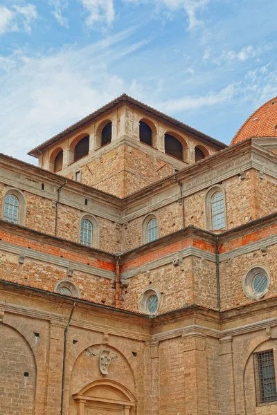 Medici Kilisesi Dış Tarafı Cappelle Medicee Canto Dei Nelli Caddesi — Stok fotoğraf