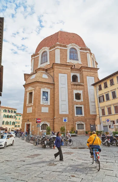 Florence Italy September 2019 Cappelle Medicee Canto Dei Nelli Street — Stock Photo, Image