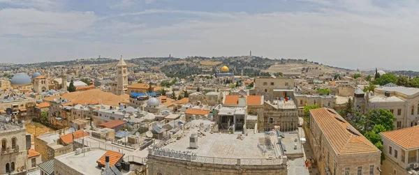 Gerusalemme Israele Maggio 2016 Vista Panoramica Sulla Città Vecchia — Foto Stock