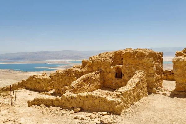 Masada Israel Mayıs 2016 Güney Srail Deki Antik Kalenin Masada — Stok fotoğraf