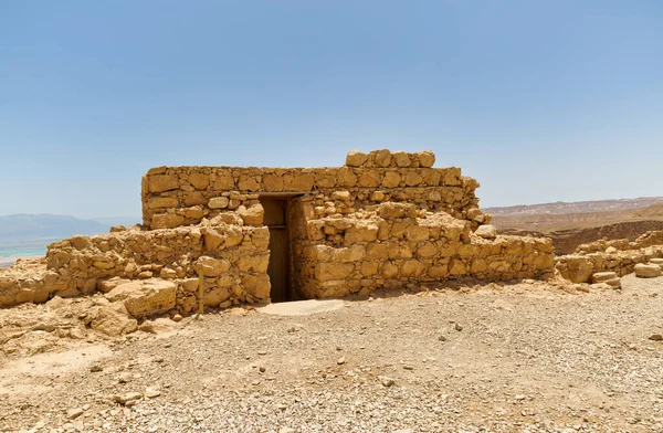 Masada Israel Května 2016 Masadské Zříceniny Starobylé Pevnosti Jižních Izraelech — Stock fotografie