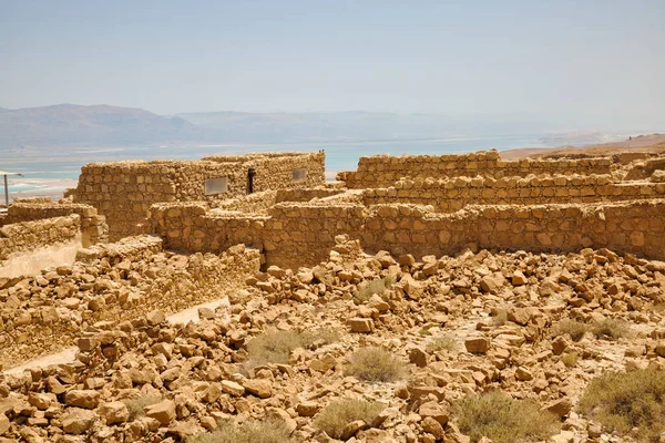 Masada Israel Května 2016 Masadské Zříceniny Starobylé Pevnosti Jižních Izraelech — Stock fotografie