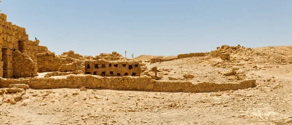 Masada Ruins Ancient Fortress Southern Israels Judean Desert — Stock Photo, Image
