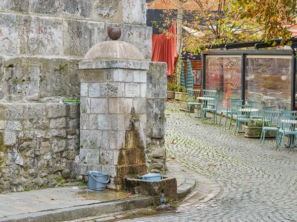 Prizren Kosovo November 2022 Old Stone Fountain Ottoman Sinan Pasha — Stock Photo, Image
