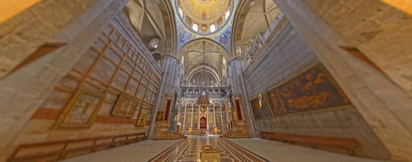 Jerusalem Israel Juni 2015 Extrem Weite Linsenaufnahme Der Katholikon Kapelle — Stockfoto