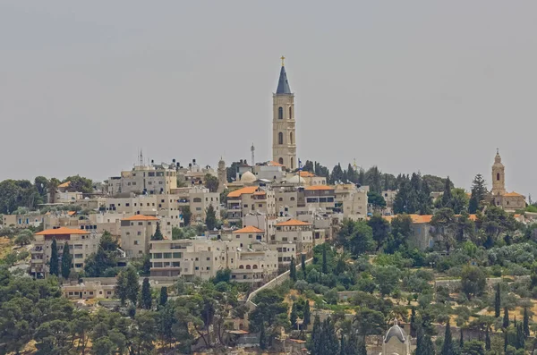 Landskapsutsikt Från Jerusalems Gamla Stadsmur — Stockfoto