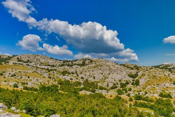 Velebit Ορεινή Φύση Καλοκαίρι Στην Κροατία — Φωτογραφία Αρχείου