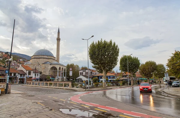 Prizren Kosovo Kasım 2022 Osmanlı Sinan Paşa Cami Manzarası Adem — Stok fotoğraf