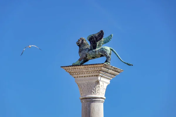 Teleobjektiv Zachycující Majestátní Vrchol Colonna San Marco Historický Symbol Srdci — Stock fotografie