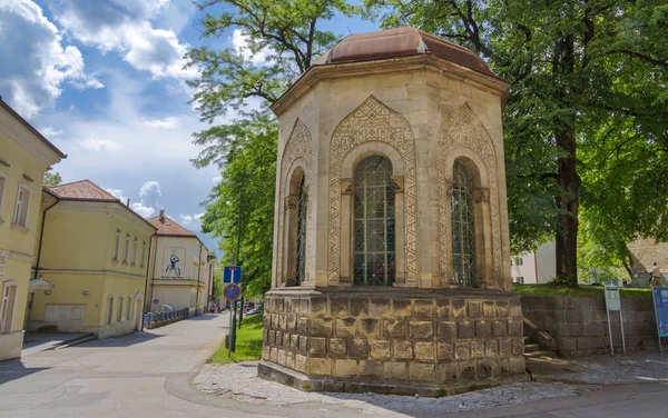 Bihac Bosnia Herzegovina June 2023 Vibrant View Historic City Center — Stok fotoğraf