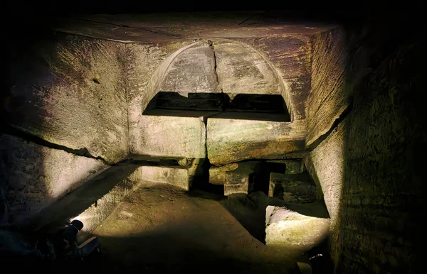 Jajce Bosnia Herzegovina June 2023 Interior View Historic Christian Catacombs — 图库照片