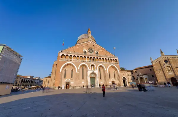 Padua Talya Nisan 2023 Piazza Del Santo Meydanı Nda Aziz — Stok fotoğraf