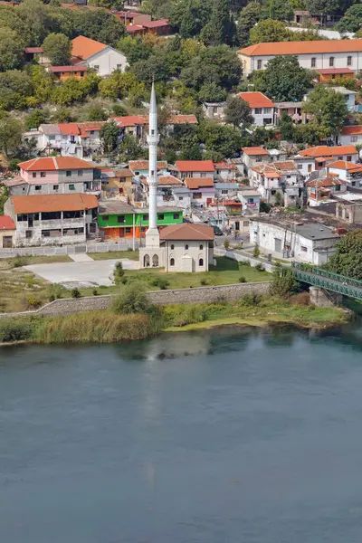 Moscheea Buna Malurile Pitorești Ale Râului Buna Din Skadar Albania — Fotografie, imagine de stoc