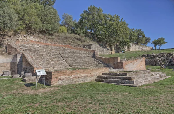 Apollonia Albanien Oktober 2022 Ein Blick Auf Die Antiken Odeon — Stockfoto