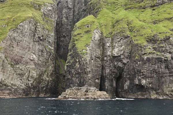 Ilhas Faroé Falésias Marítimas Área Vestmanna Streimoy Island Dinamarca — Fotografia de Stock