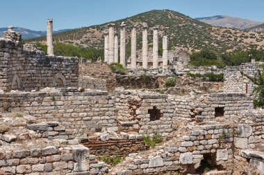 Archeological site. Amphiteater. Sanctuary of Aphrodite. Aphrodisias, Turkey