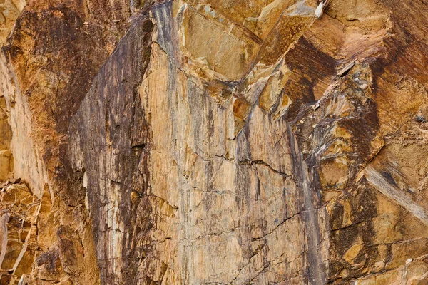 Текстурированная Каменная Стена Коричневого Цвета Естественный Фон — стоковое фото