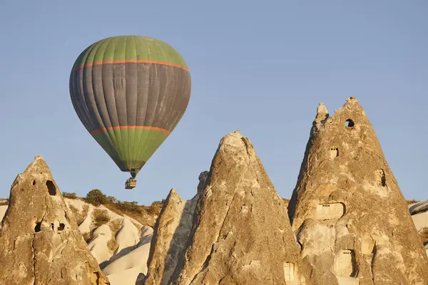 Balloons Love Valley Cappadocia Spectacular Flight Goreme Turkey — Fotografia de Stock