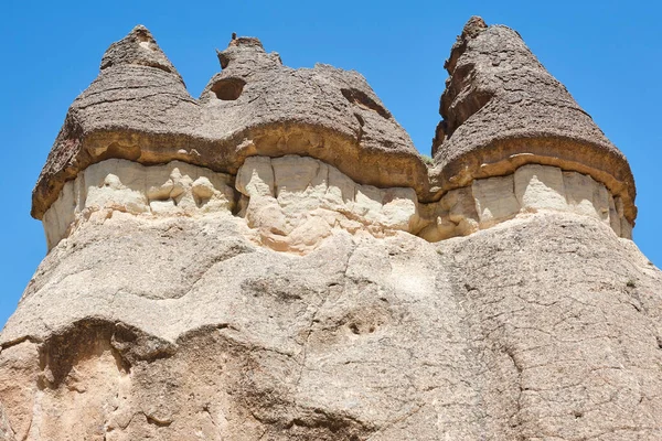 Schilderachtige Rotsformaties Vallei Van Pasabag Geologisch Monument Turkije — Stockfoto