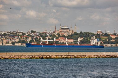 İstanbul Boğazı ve Sophia Camii. Türk simgesi