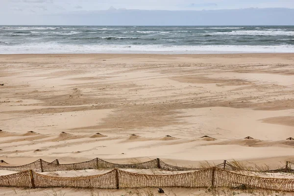 Arcachon Bay Sand Beach Cape Ferret Atlantic Ocean Aquitaine France — Zdjęcie stockowe