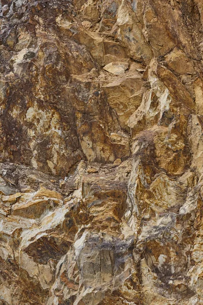 Texturierte Steinmauer Braun Schwarzer Farbe Natürlicher Rauer Hintergrund — Stockfoto