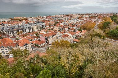Arcachon bay from Saint Cecile observatoire. Aquitaine, France